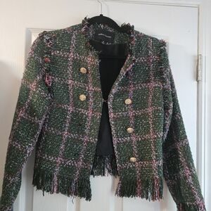 Jealous Tomato Tweed Jacket